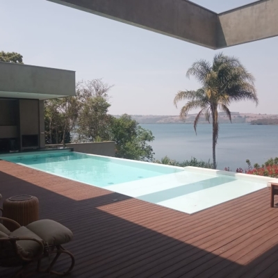 Suporte profissional ao projeto de sua piscina 