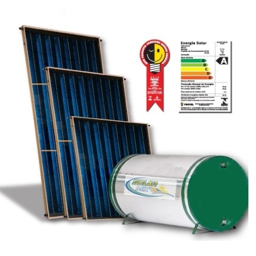 Boilers e placas solares